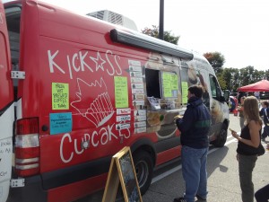 Kick Ass Cupcakes at the Framingham Food Truck Festival