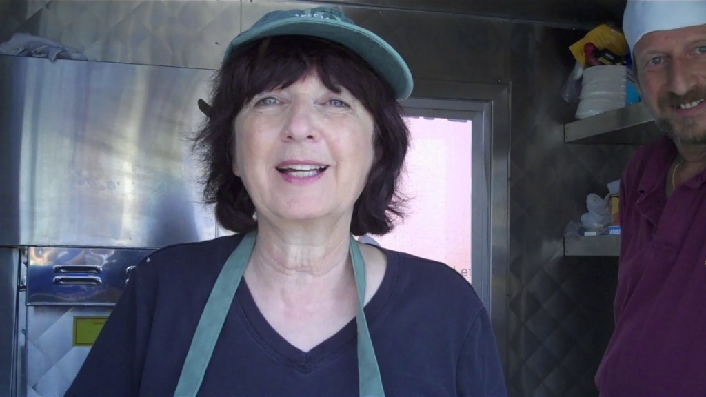 Joan Spinazola of Kismet Catering at the Framingham Food Truck Festival
